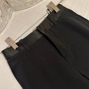 Zadig & Voltaire Black Satin Tapered Pants - Small / 36
